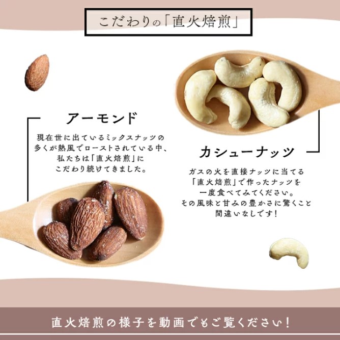 4種 無塩ミックスナッツ 2kg（1kg×2袋） アーモンド カシューナッツ マカダミアナッツ くるみ 生ナッツ 直火焙煎 おつまみ おやつ 大満足 チャック付き 美容 健康 人気 高リピート ナッツ H059-151