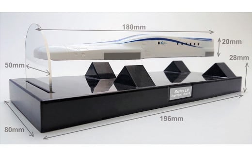 【JR東海監修済み】磁力浮上！フローティングモデル超電導リニアL0系 ～改良型試験車～ 浮上 磁力 Nゲージフィギュア鉄道模型　H060-020