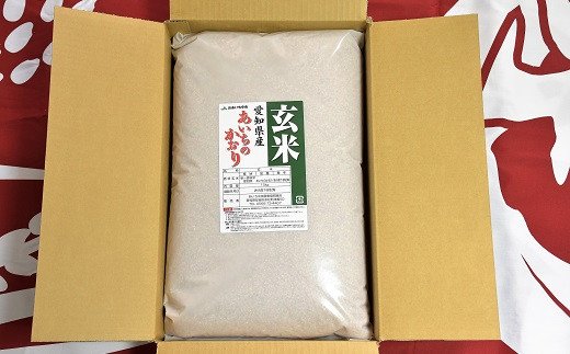 愛知県産　あいちのかおり玄米10kg　H017-069