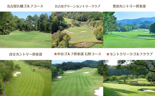 豊田市ゴルフ場利用券10枚(市内16ゴルフ場利用可)