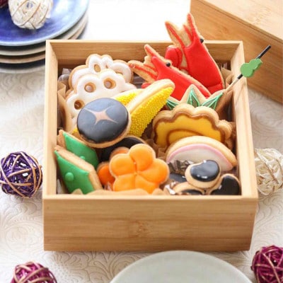 おせちのアイシングクッキー【2025年12月中旬より順次発送】【1357685】