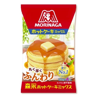 森永ホットケーキミックス　600g×14袋【1628514】