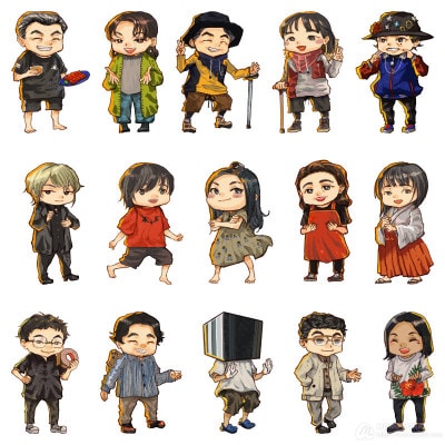 ミニキャライラスト制作【安城Ver.】【1569791】