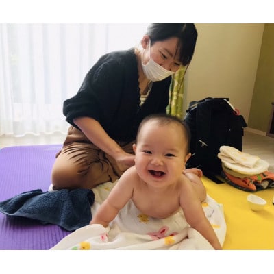 親子で体験　anjo_bebimaのベビーマッサージレッスン♪　【1368459】