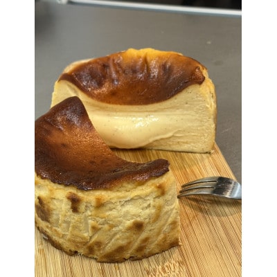 バニラがプチプチ芳醇に香る　米粉使用　濃厚ねっとりバスクチーズケーキ【配送不可地域：離島】【1712607】