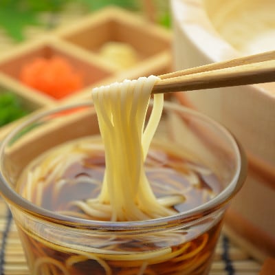 【期間限定】和泉手延べ麺　半生もどし長そうめん　たつみ麺店【1297419】
