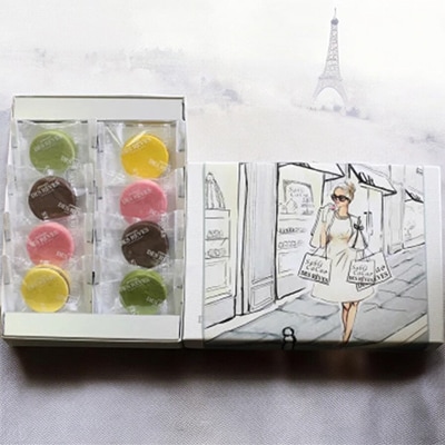 デ・レーヴのサブレ・カカオ　8個入【配送不可地域：離島】【1283388】