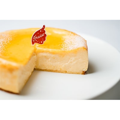 とろけるチーズケーキ(18cm　8〜10人用)【配送不可地域：離島】【1124498】