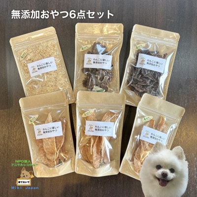 殺処分ゼロを目指そう!犬の手作りおやつ6点セット【1431626】