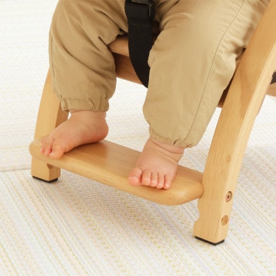 yamatoyaベビーチェア　アーチ木製ローチェア3　ナチュラル【1648015】