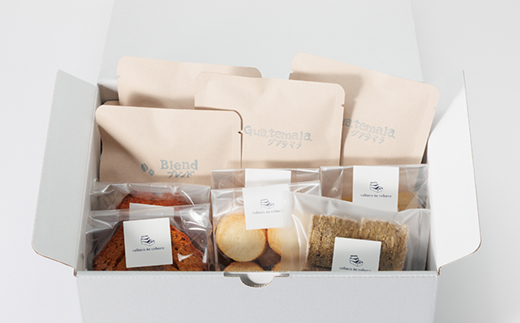 煎りたて挽きたてを詰め込んだコーヒードリップパックとパティシエの焼き菓子　詰め合わせ【1652977】