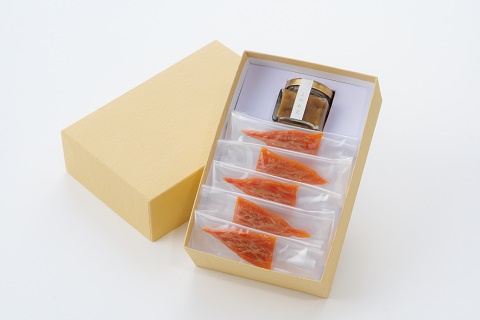 料亭八勝館特製　佐久島産珍味セット【このわた・生干くちこ】・H044