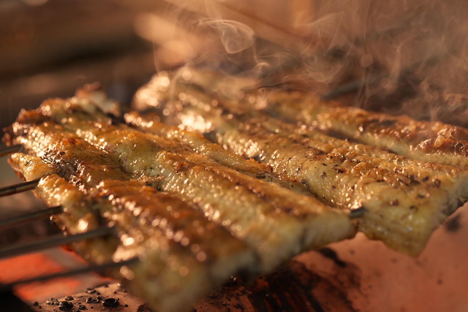 手焼き三河一色産1年うなぎ蒲焼2尾(約300g)・A140-17