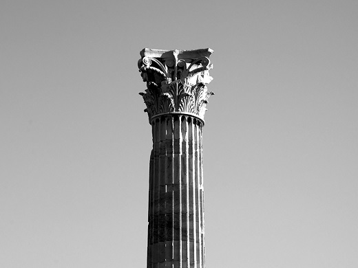 古代建築の柱の精神を継承したアルミ総切削の花器【OOPARTS-002】・S057