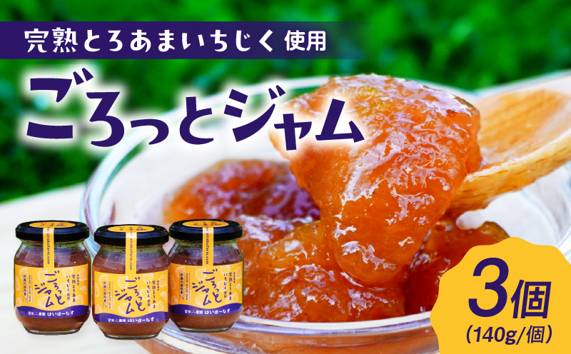 愛知県産　完熟とろあまいちじく使用　ごろっとジャム・A201