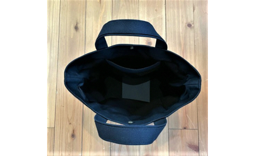 帆布トートバッグ(黒)・H020-24