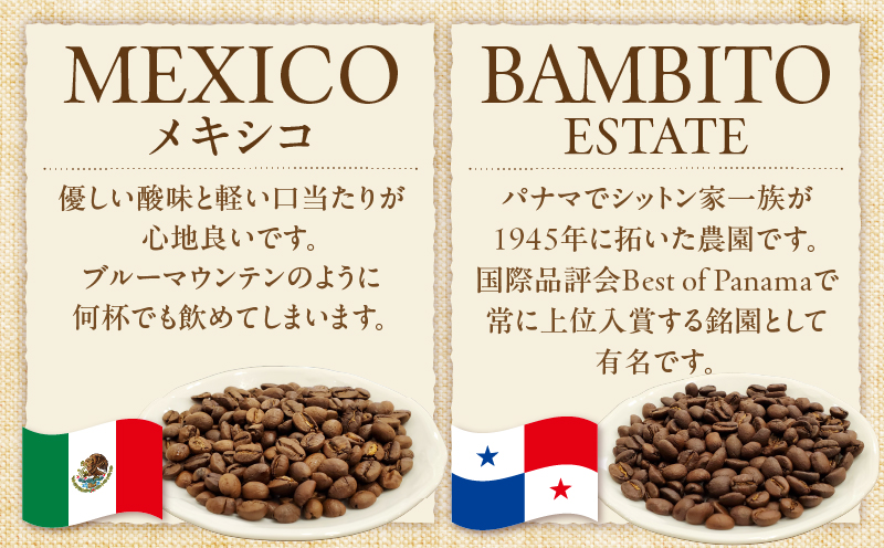 珈琲で世界一周！世界の珈琲　ギフトボックス入り［8種800g(1種100g×8個)］・F034