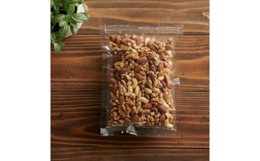 【無塩】素焼きミックスナッツ1.6kg（ミックスナッツ240g×7袋）・M102-17