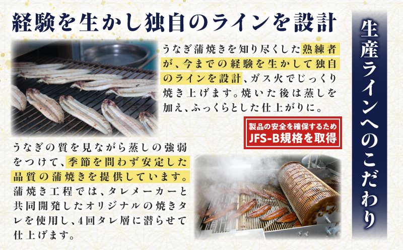 【生活応援】愛知県三河一色産　厚切りゴロっときざみ　うなぎ蒲焼　100ｇ×5P・U046-13