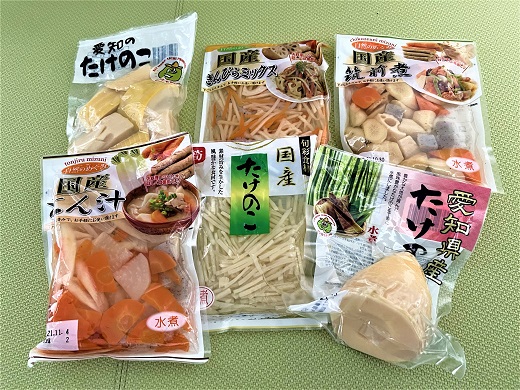 野菜（国内産）水煮詰め合わせ・M062-9-1