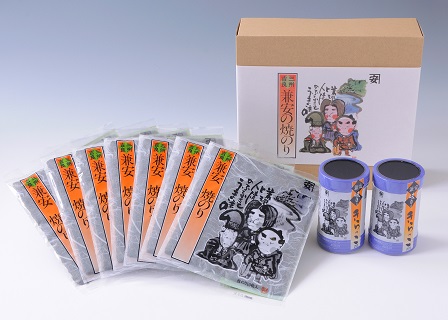 三州吉良兼安の焼のり・味のり“きらっこ”セット・K093-195