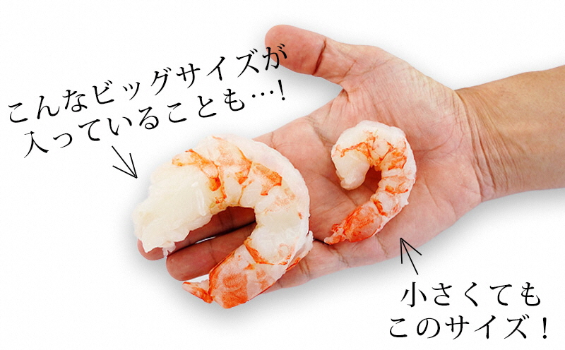 特大サイズ 背わた処理 天然 むきえび 1.1kg(正味重量1kg・約30〜40尾) 冷凍 バラ解凍 時短 簡単 エビ えび 海老 《配達不可エリア:北海道・沖縄・離島》・K131-150