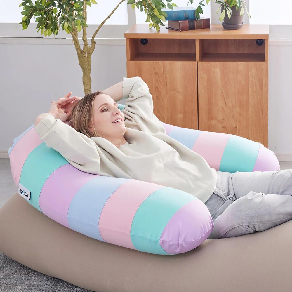 Yogibo Support Rainbowシ医し繝ウ繧サ繝繝茨シ