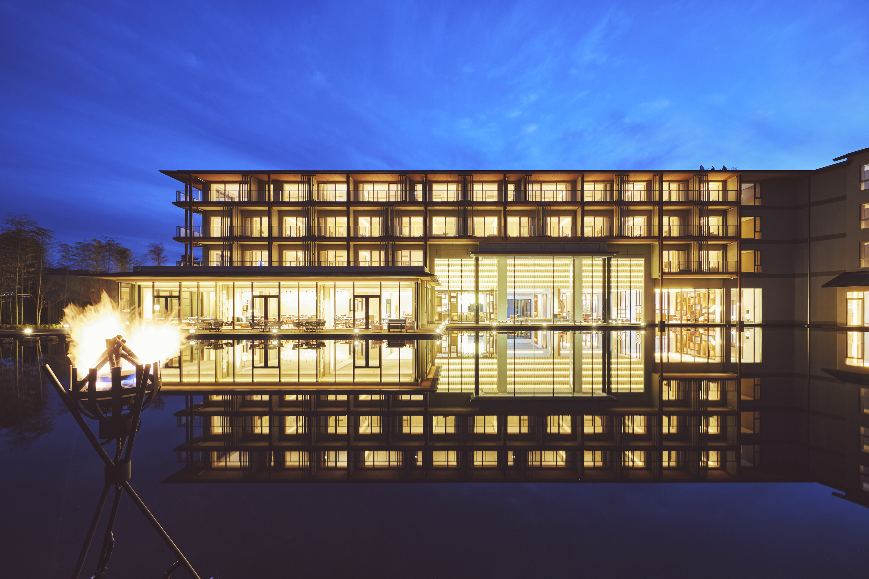 【ホテルインディゴ 犬山有楽苑】如庵ビュールームご宿泊ペア招待券（朝食付き）