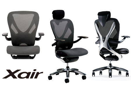 Inaba OfficeChair 「Xair（エクセア）」（アーバングレー）