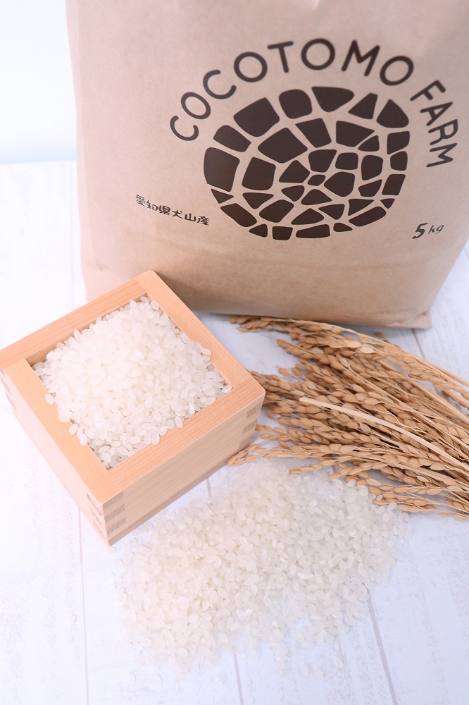 【お米農家のお米５kg】つきたてのお米をお届け（５kg×１袋）＊ココトモファームで育てたお米