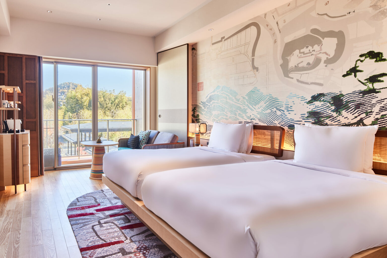 【ホテルインディゴ 犬山有楽苑】スタンダードルームご宿泊ペア招待券（朝食付き）