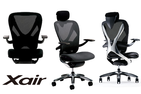 Inaba OfficeChair 「Xair（エクセア）」（ブリリアントブラック）