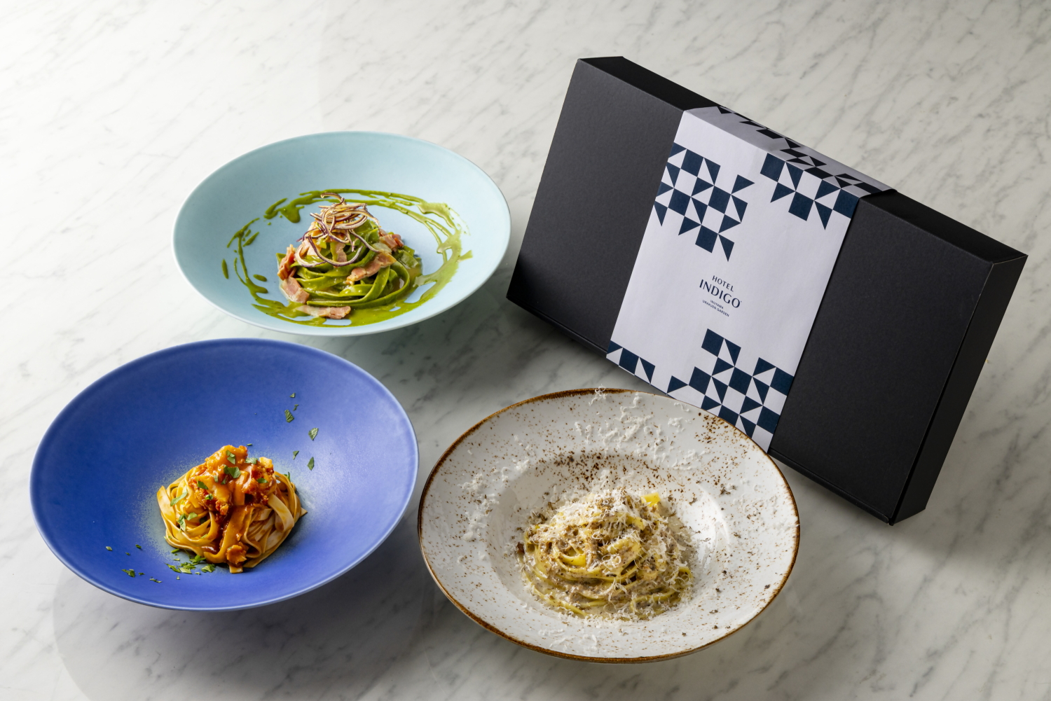 ホテルインディゴ犬山有楽苑　至福のパスタセットPremium Hotel Pasta Gift Box (３Meals)