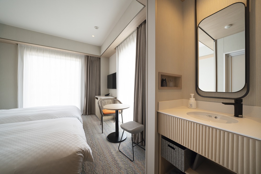 ≪平日限定≫1泊朝食付 ペアご宿泊券【ホテルミュースタイル犬山エクスペリエンス スーペリアツインルーム】