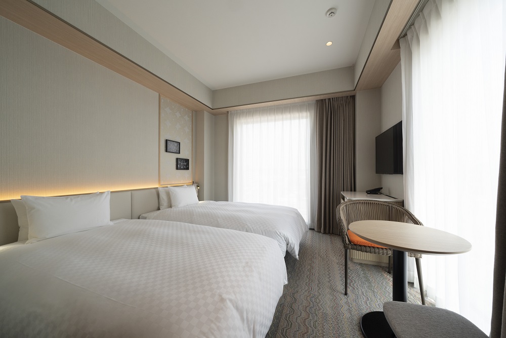 ≪平日限定≫1泊朝食付 ペアご宿泊券【ホテルミュースタイル犬山エクスペリエンス スーペリアツインルーム】