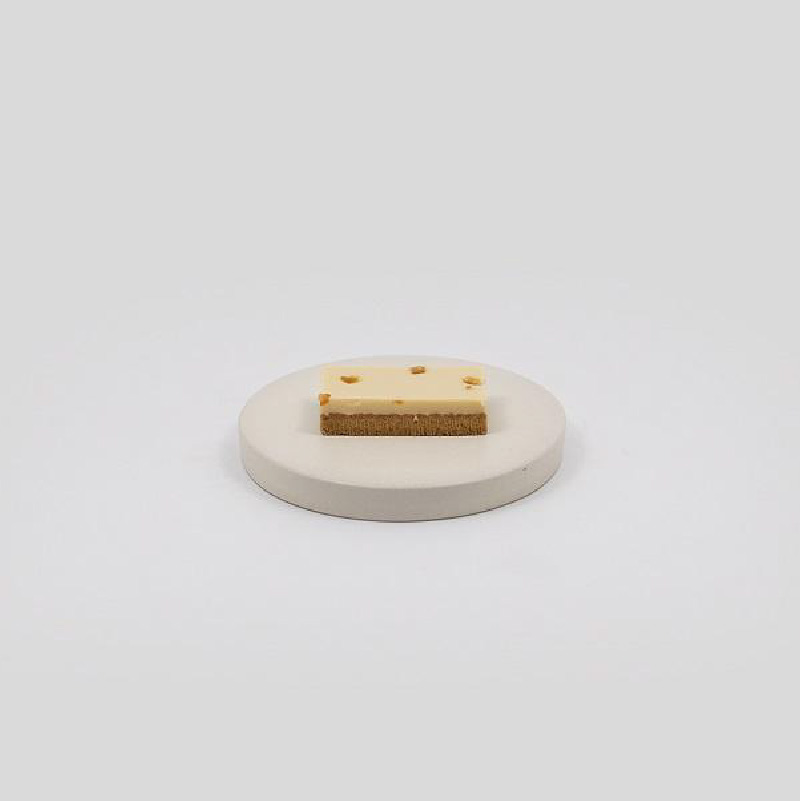 佳窯 切立丸盤セット（白）Φ21cm、Φ15.0cm