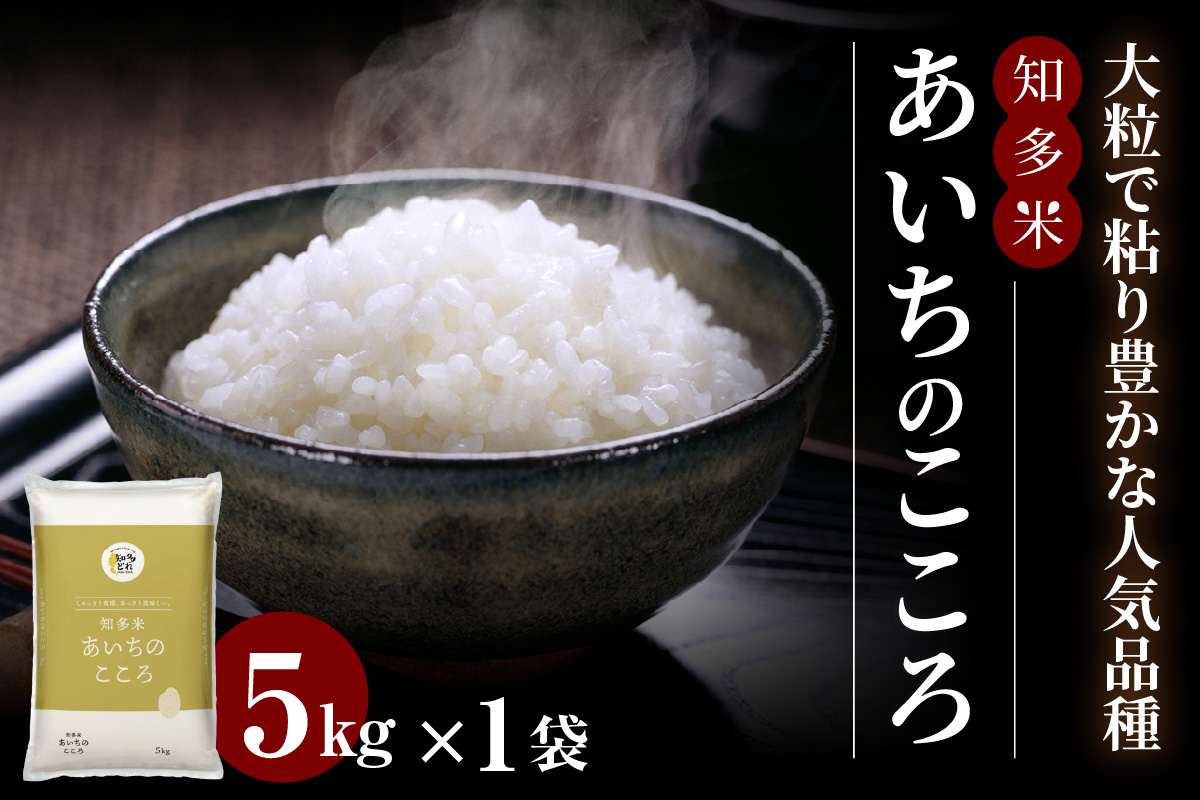 知多米あいちのこころ（5kg）│知多米 米 お米 あいちのこころ 精米 ブランド米 美味しい 国産 愛知県産 JAあいち知多 愛知県 常滑市