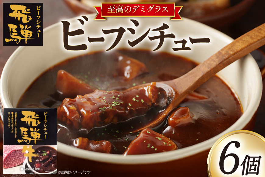 ビーフシチュー レトルト 飛騨牛ビーフシチュー 6個 セット [サワセイ 江南店 愛知県 江南市 ko23btu100024] レトルト食品 温めるだけ 飛騨牛 洋食 簡単 時短 お手軽 便利 簡単調理 ストック 小分け
