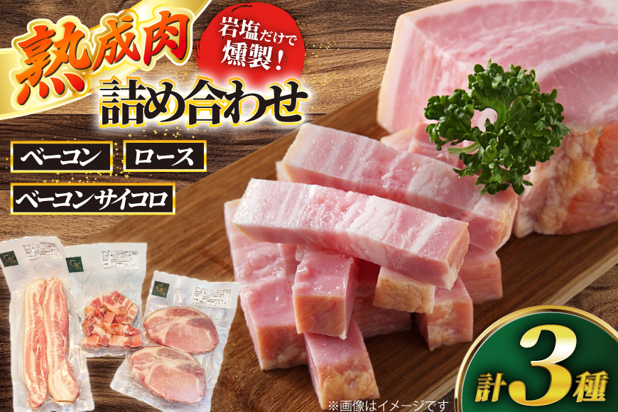 豚肉 燻製肉 詰め合わせ 化学調味料等無添加 バーベキューセット 計800g [グリュン江南 愛知県 江南市 ko23btu160001] 肉 肉加工品 ステーキ 豚肉 豚 セット 岩塩 焼肉 焼き肉 焼肉用 BBQ バーベキュー  詰め合わせ おかず つまみ くんせい 燻製 無添加