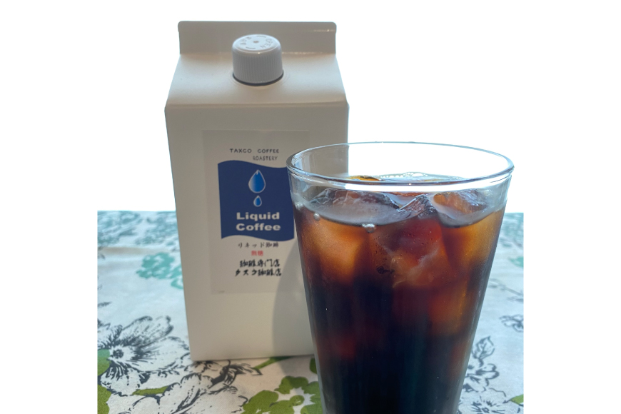 コーヒー ネルドリップ リキッド珈琲 1L 3本 [珈琲専門店 タスコ珈琲店 愛知県 江南市 ko23btu420000] 珈琲 無糖 coffee アイスコーヒー 直火焙煎 1000ml