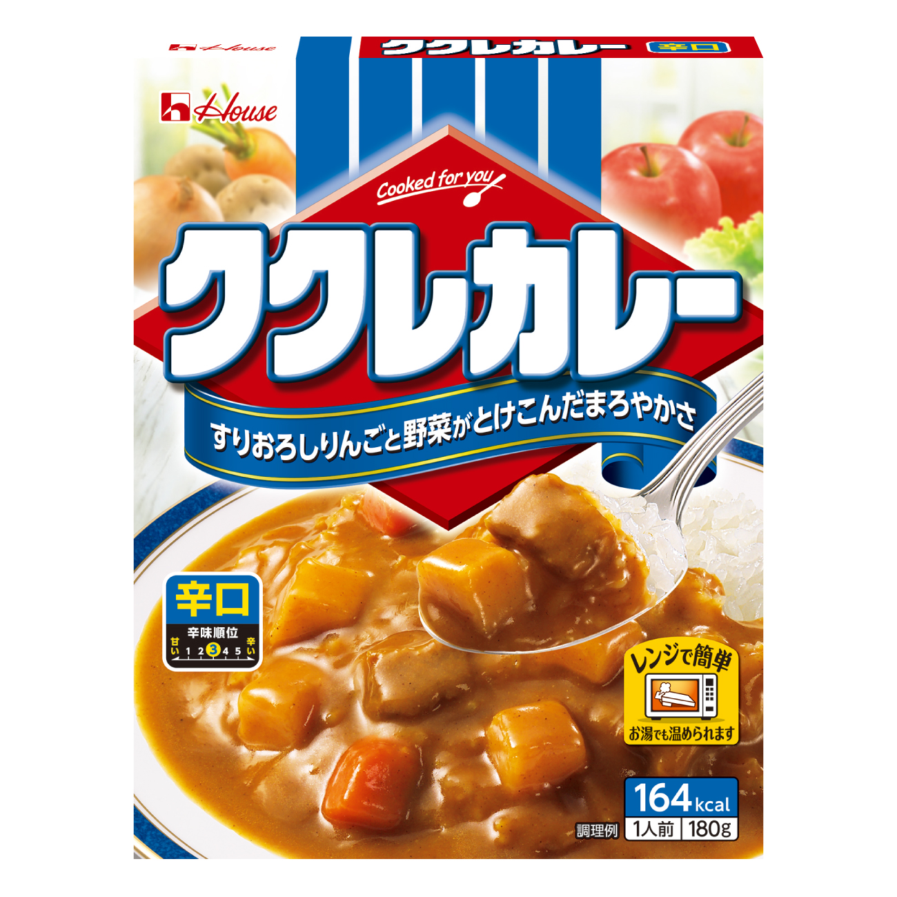 カレー レトルト ハウス ククレカレー 辛口 180g 20個 [翔栄通商 愛知県 江南市 ko23btu570074] レトルト食品 レンジ対応 簡単 時短 お手軽 便利 簡単調理