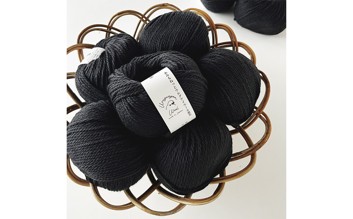 毛糸 ウルグアイウール並太 30番色 10玉セット ／ ウール100％ 並太毛糸 手編み 編み物 ハンドメイド 冬小物 マフラー 帽子 セーター ブランケット 編みやすい ふっくら 愛知県 No.362