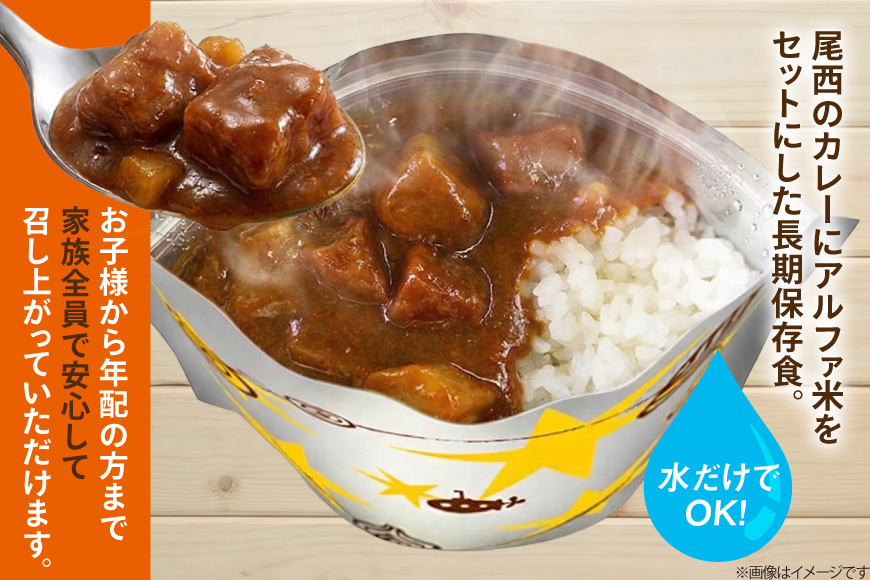 カレー レトルト Coco壱番屋監修 尾西のカレーライス 260g 2食 ＆ マイルドカレー 260g 2食 計4食 セット [サワセイ 江南店 愛知県 江南市 ko23btu100005] レトルトカレー レトルト 簡単 時短 便利 ストック 小分け