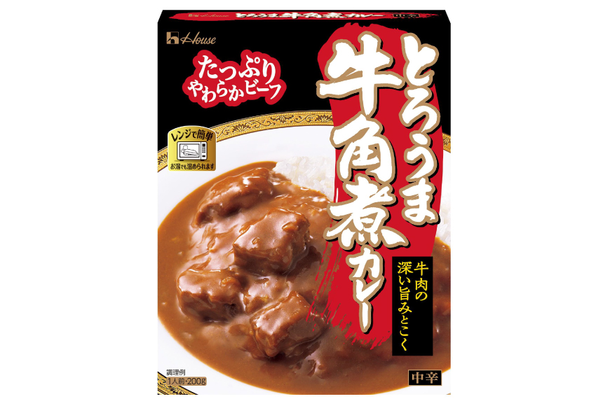 カレー レトルト ハウス とろうま牛角煮カレー 中辛 10個 [翔栄通商 愛知県 江南市 ko23btu570039] レトルト食品 カレー 牛 角煮 スパイス ハウス食品 レンジ 湯煎 ストック 大容量 簡単 時短 常温保存 セット ランチ