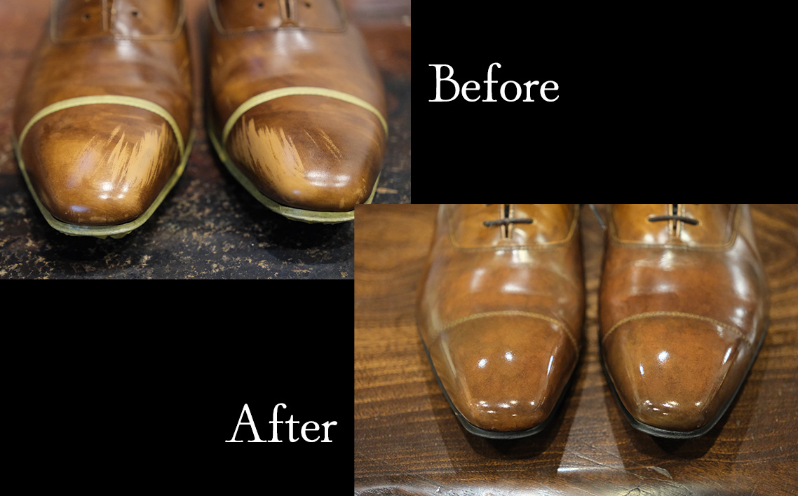 靴磨き　クリーニング　商品券　2000円分【靴磨屋T.A.N.S.】 ／ 靴磨き 靴修理 色補修 傷補修 靴洗浄 お直し 革靴 ブーツ 紳士靴 ビジネス レザーケア クリーニング No.294