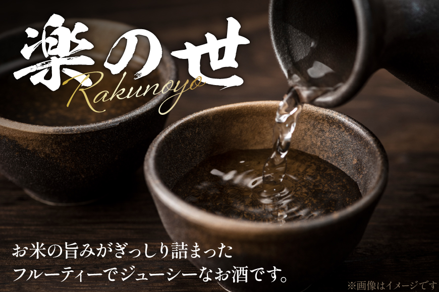 酒 楽の世 山廃純米無濾過生原酒 720ml 1本 [丸井酒店 愛知県 江南市 ko23btu530000] 純米吟醸酒 お酒 日本酒 晩酌 フルーティー