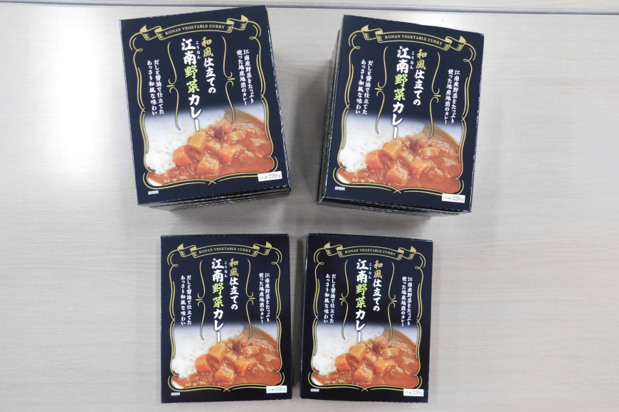 カレー レトルト 和風仕立ての「江南野菜カレー」 220g 10個 [江南商工会議所 愛知県 江南市 ko23btu330000] レトルト食品 簡単 時短 お手軽 便利 簡単調理