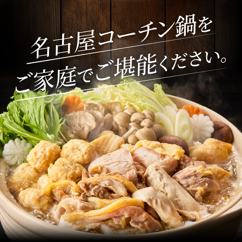 【半年に1回　計2回定期便】名古屋コーチン鍋&名古屋コーチン1羽分セット・名古屋コーチン焼鳥セット