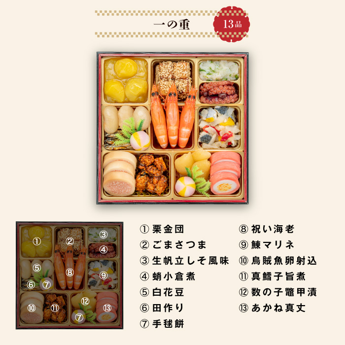 千賀屋謹製 2027年 迎春おせち料理「おもいやり」和風三段重 3人前 冷蔵 おせち 2027 おせち料理 小牧市 年内配送 年内発送 お節料理 冷蔵 冷蔵おせち 人気 新春