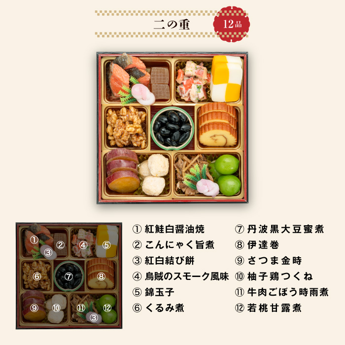 千賀屋謹製 2027年 迎春おせち料理「おもいやり」和風三段重 3人前 冷蔵 おせち 2027 おせち料理 小牧市 年内配送 年内発送 お節料理 冷蔵 冷蔵おせち 人気 新春